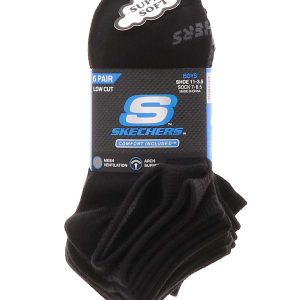 Skechers 6PK Super Soft Kids’ Low-Cut Socks