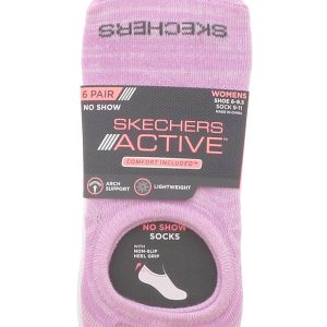 Skechers Active 6PK Women’s No-Show Socks