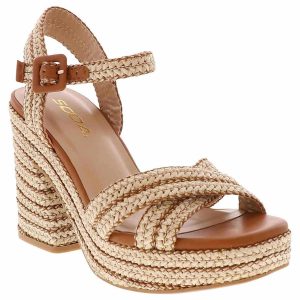 Soda Yara Woven Rope Women's Fashion Heel