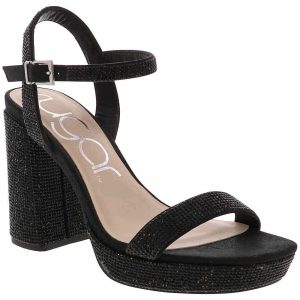 Sugar Valentia Black Stones Women’s Fashion Heel